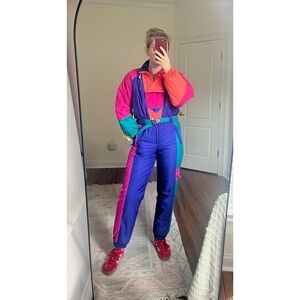 Vintage Retro Ski Suit
